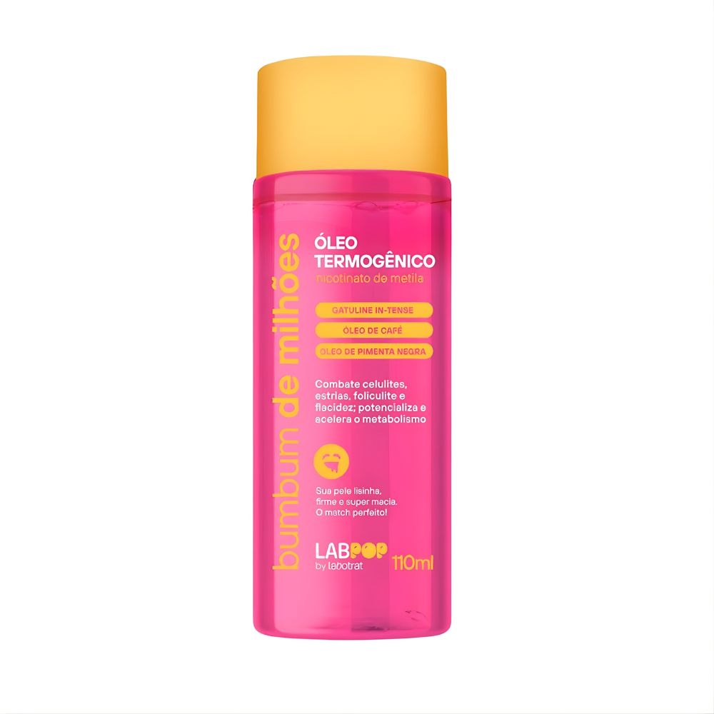 Óleo Termogênico Corporal Labpop Labotrat Bumbum de Milhões 110ml