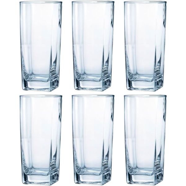 Jogo de 6 Peças de Copos 285ml T-BI