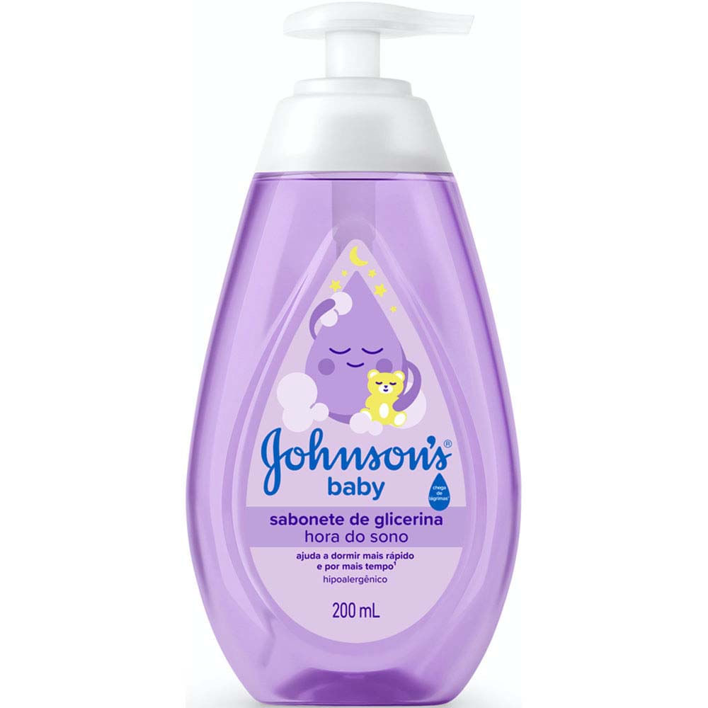 Sabonete Líquido Johnsons Baby Hora do Sono 200 ml