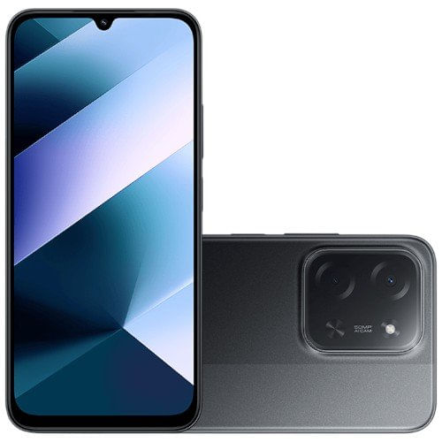 Smartphone Xiaomi Poco C85 Preto 128GB Câmera 50MP 6GB RAM