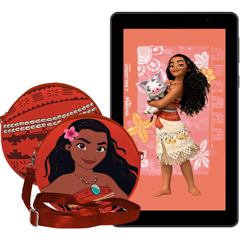 Tablet Positivo Vision Moana TAB 7 64GB Preto Tela 7" 3GB RAM