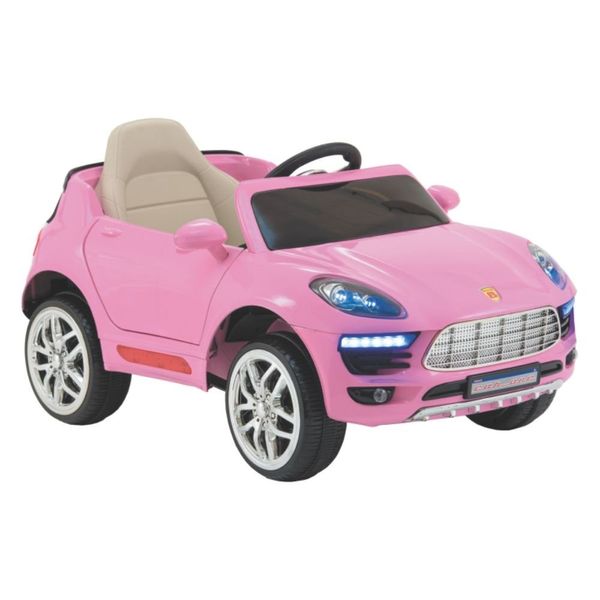 Carro Elétrico Infantil Biemme One Ps 12V Rosa 640 (MP)