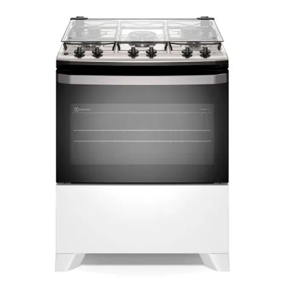 Fogão 5 Bocas Electrolux Com Mesa Inox Efficient FE5IW