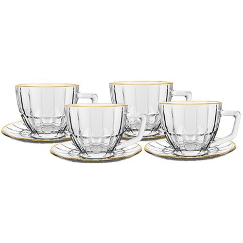 Conjunto Xícaras de Chá 4 Peças Hauskraft TRBD 250ml