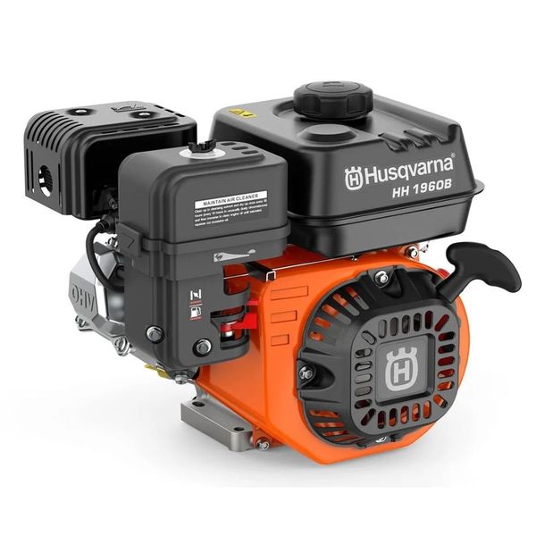 Motor Estacionário Husqvarna À Gasolina Partida Manual 6,5hp 4 Tempos 196OB (MP)