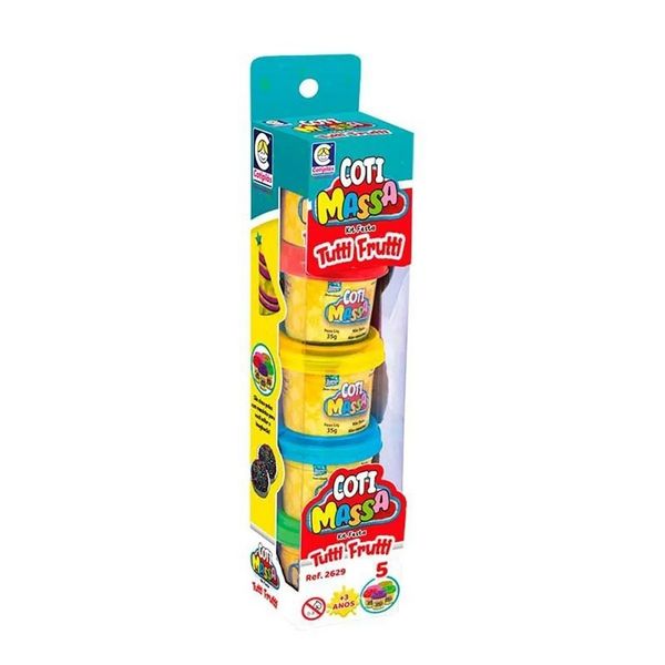 Coti Massa Cotiplás Tutti Frutti Kit Festa (MP)