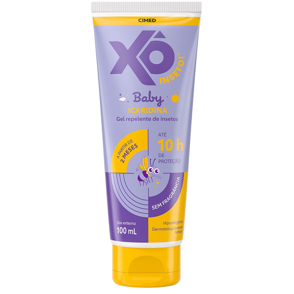 Repelente Xô Inseto Baby Icaridina Gel 100ml