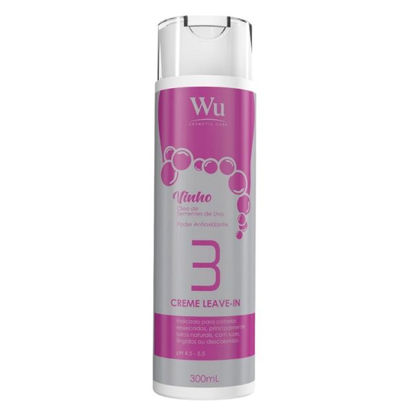 Leave In Wu Vinho 300ml (MP)