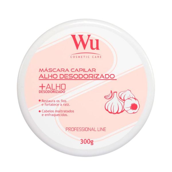 Máscara Wu Alho Desodorizado 300g (MP)