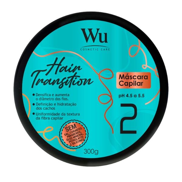Máscara Wu Hair Transition 300g (MP)