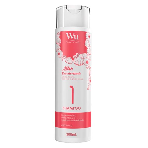 Shampoo Wu Alho Desodorizado 300ml (MP)