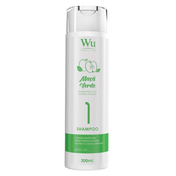Shampoo Wu Maçã Verde 300ml (MP)