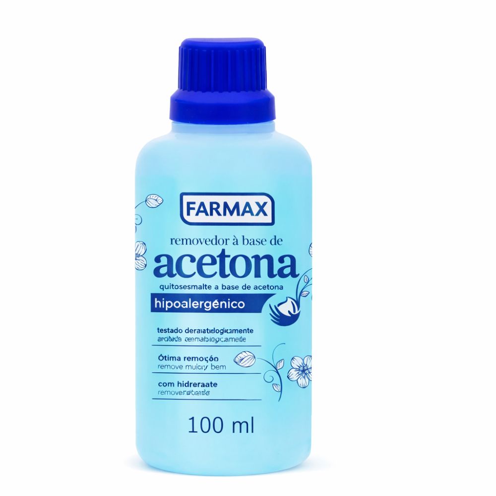 Removedor Acetona Farmax 100ml