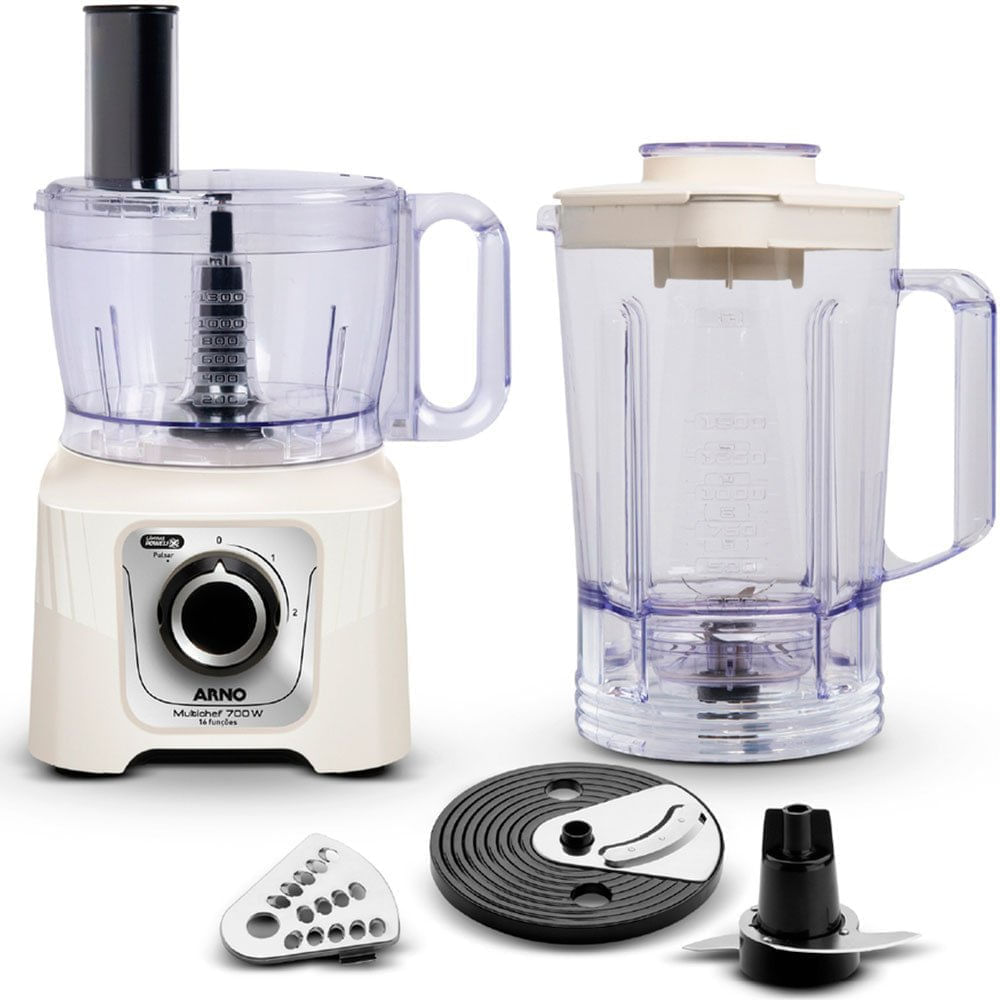 Multiprocessador Arno 16 Funções Marfim 700W MP62
