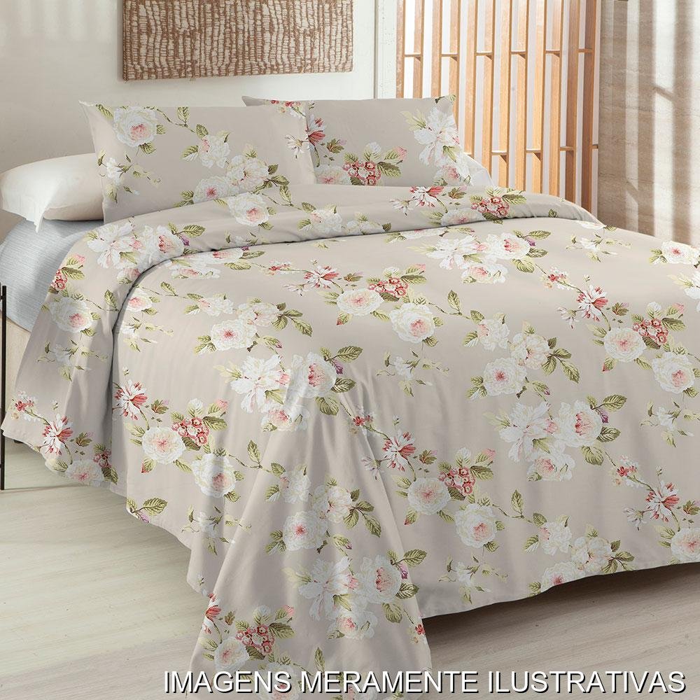 Jogo De Cama Corttex 180 Fios 4 Peças Queen Supercal 8 (MP)