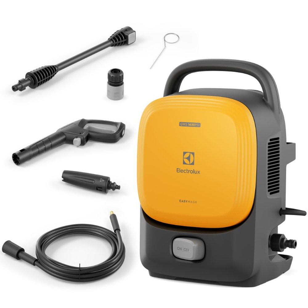 Lavadora de Alta Pressão Electrolux 1650PSI 1400W EasyWash com Engate Rápido QWS1650