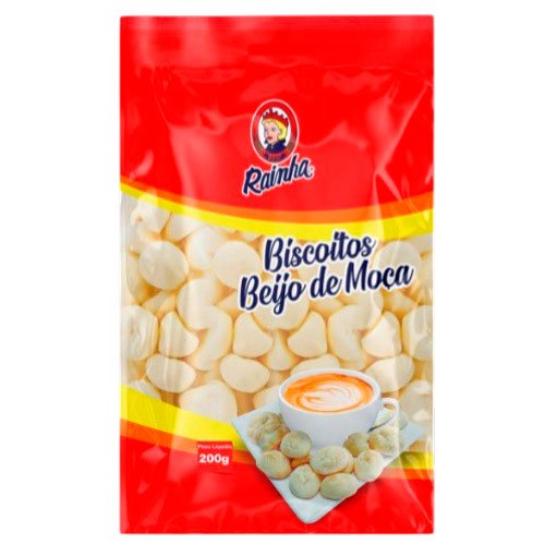 Biscoito Rainha Beijo de Moça 200g