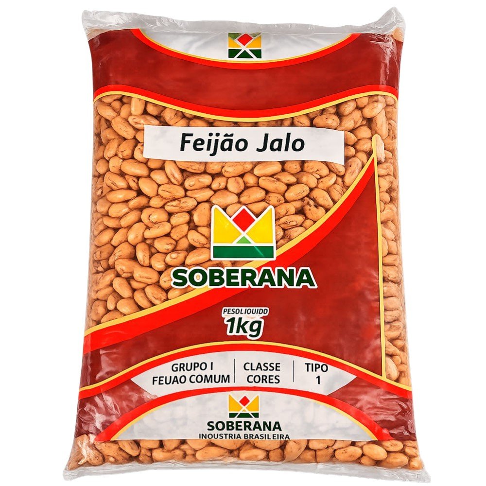 Feijão Jalo Soberana 1kg