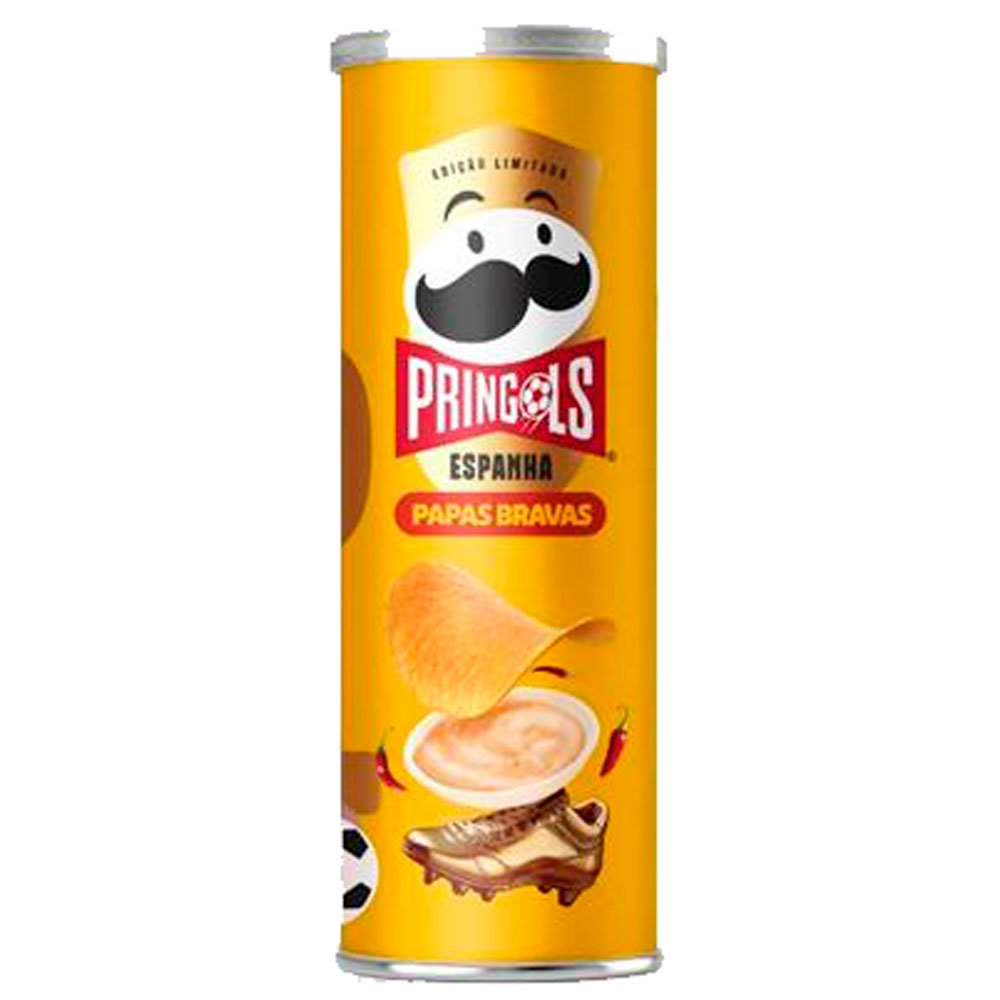 Batata Pringles Papas Bravas Edição Copa 100g