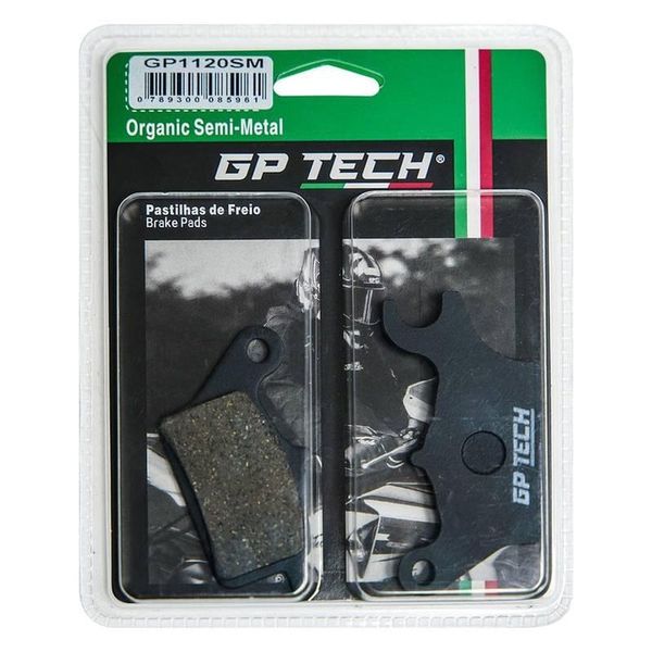 Pastilha De Freio GP Tech 1120SM Biz 125 2025 Elite 125 2025 Dianteira (MP)