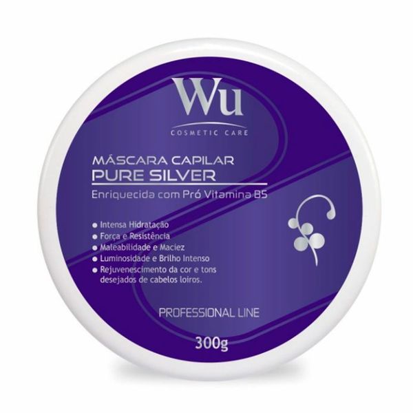 Mascara Matizadora Professional Wu Pure Silver 300g (MP)