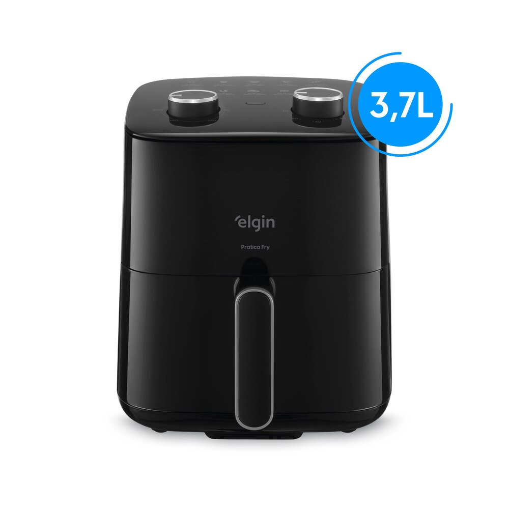 Fritadeira Air Fryer Pratica Fry Elgin 3,7L 1.400w AFG04 Preto (MP)
