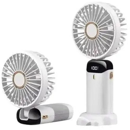 Mini Ventilador De Mesa Portátil Branco Anhui E-BI