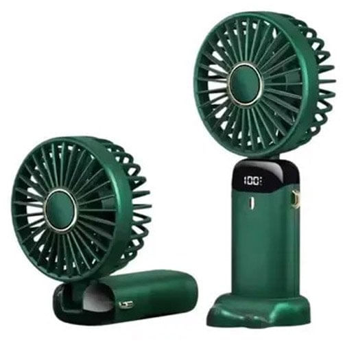 Mini Ventilador De Mesa Portátil Verde Anhui E-BI