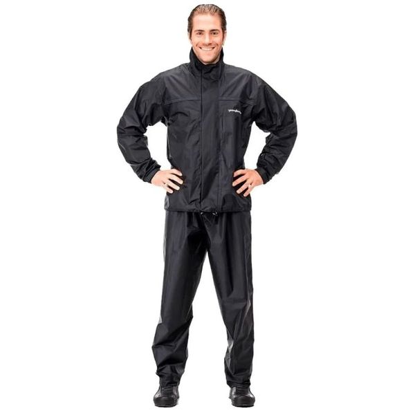 Capa De Chuva Nylon Com Gola Pantaneiro Ex Preto (MP)
