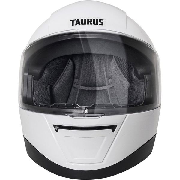 Capacete Taurus Branco Brilho TH7 58