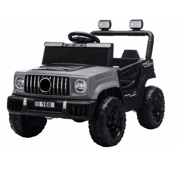 Carro Jipe Bang Toys Max Kids 6V Cinza 2243007 (MP)