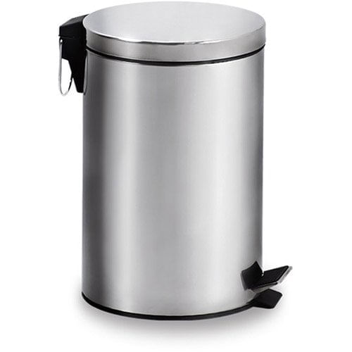 Lixeira Com Pedal/Balde Standard 12 Litros Inox Brinox 3045/203 (ID)