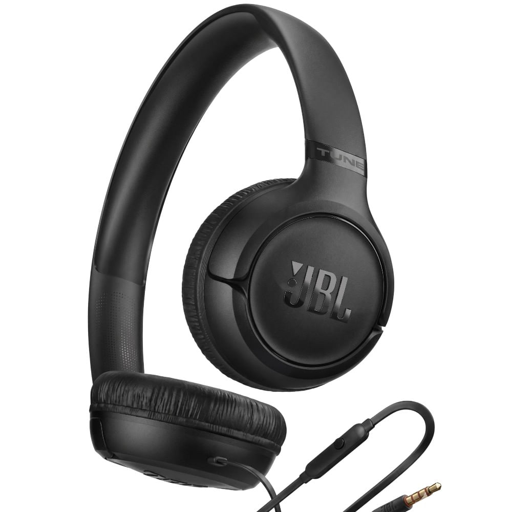 Headphone Com Fio JBL Preto T530 28914073