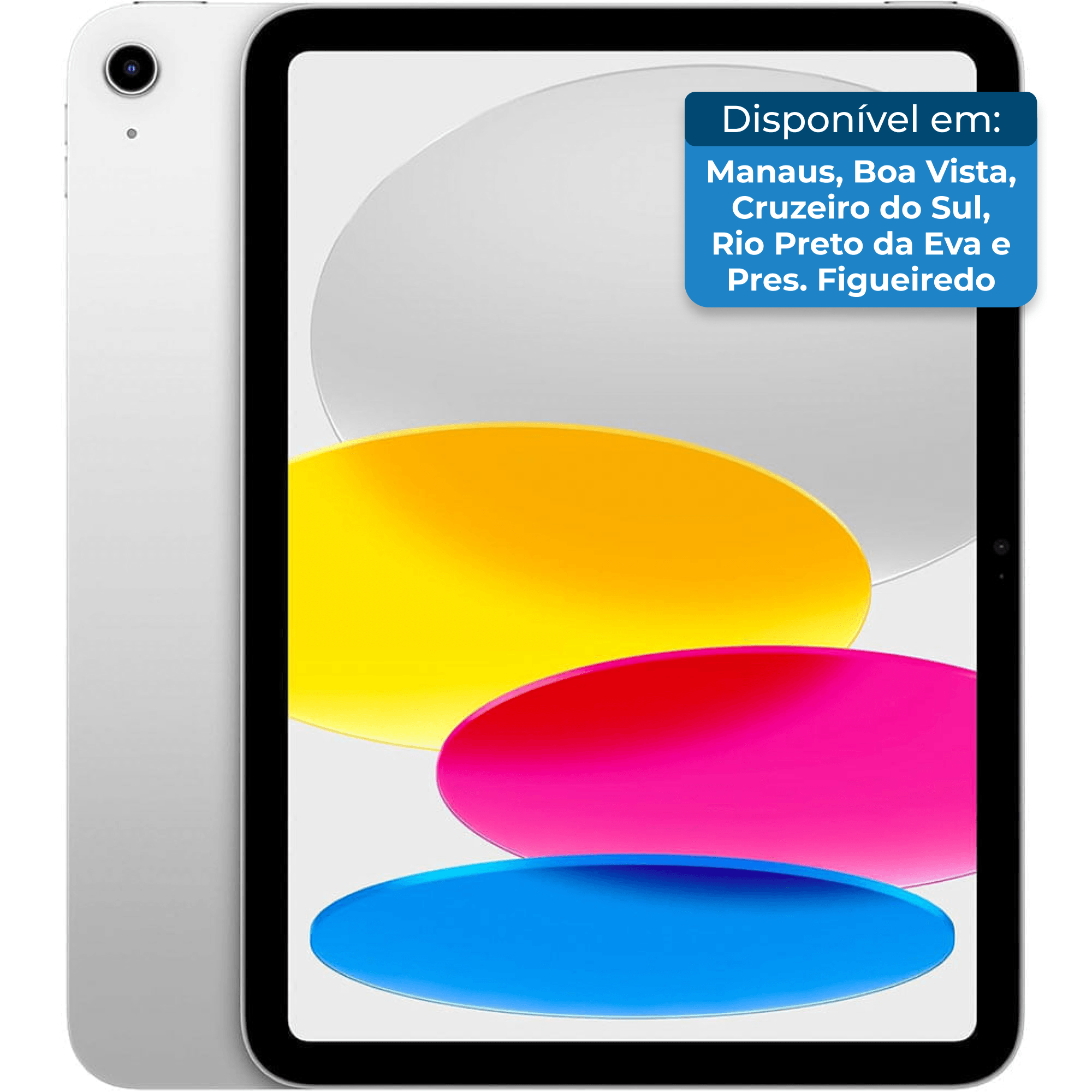 Apple iPad A16 128GB Tela 11" Câmera 12MP Prata A-BI