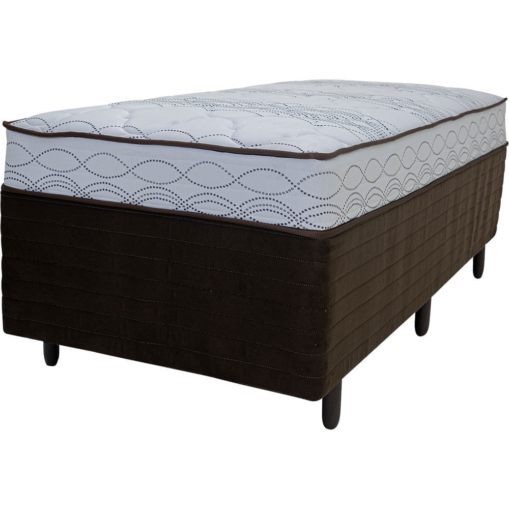 Cama Box Solteiro Pelmex Nevada Mola LFK 70x88x188cm