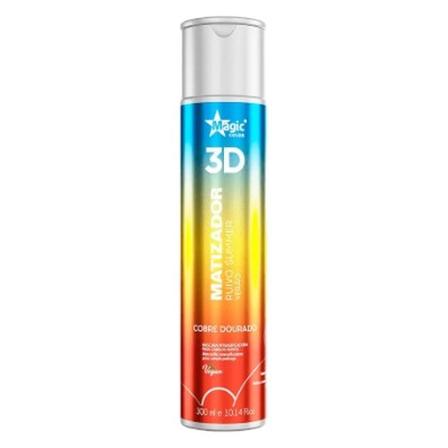 Matizador Magic Color 3D 300ml Ruivo Summer Verão (MP)