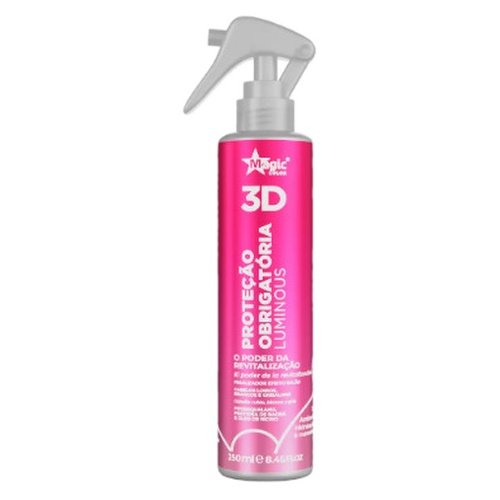 Spray Magic Color 3D Luminous Proteção Obrigatória 250ml (MP)