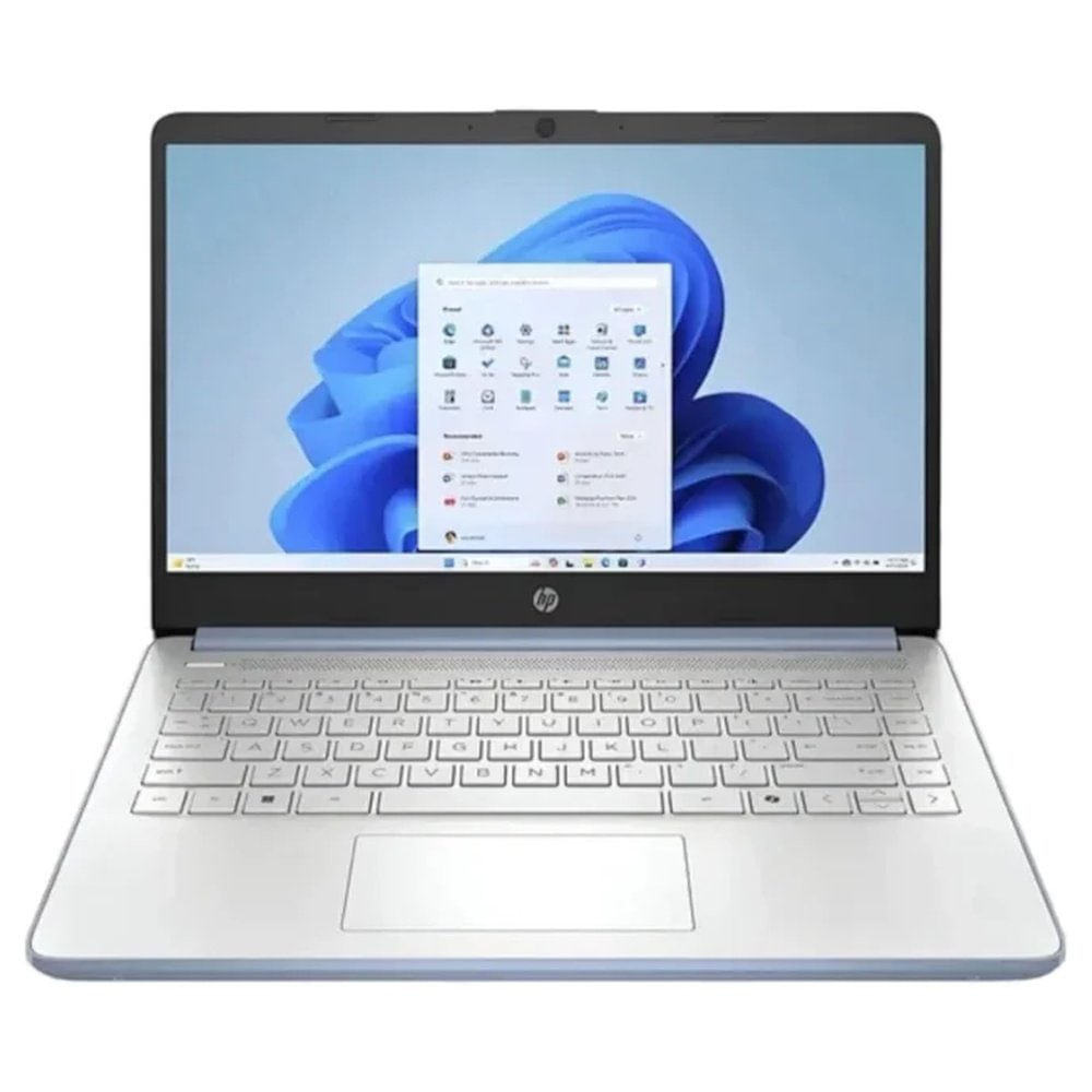 Notebook HP 14" Intel Processador N150 4GB RAM 128GB Azul 14-DQ6012DX AT-BI