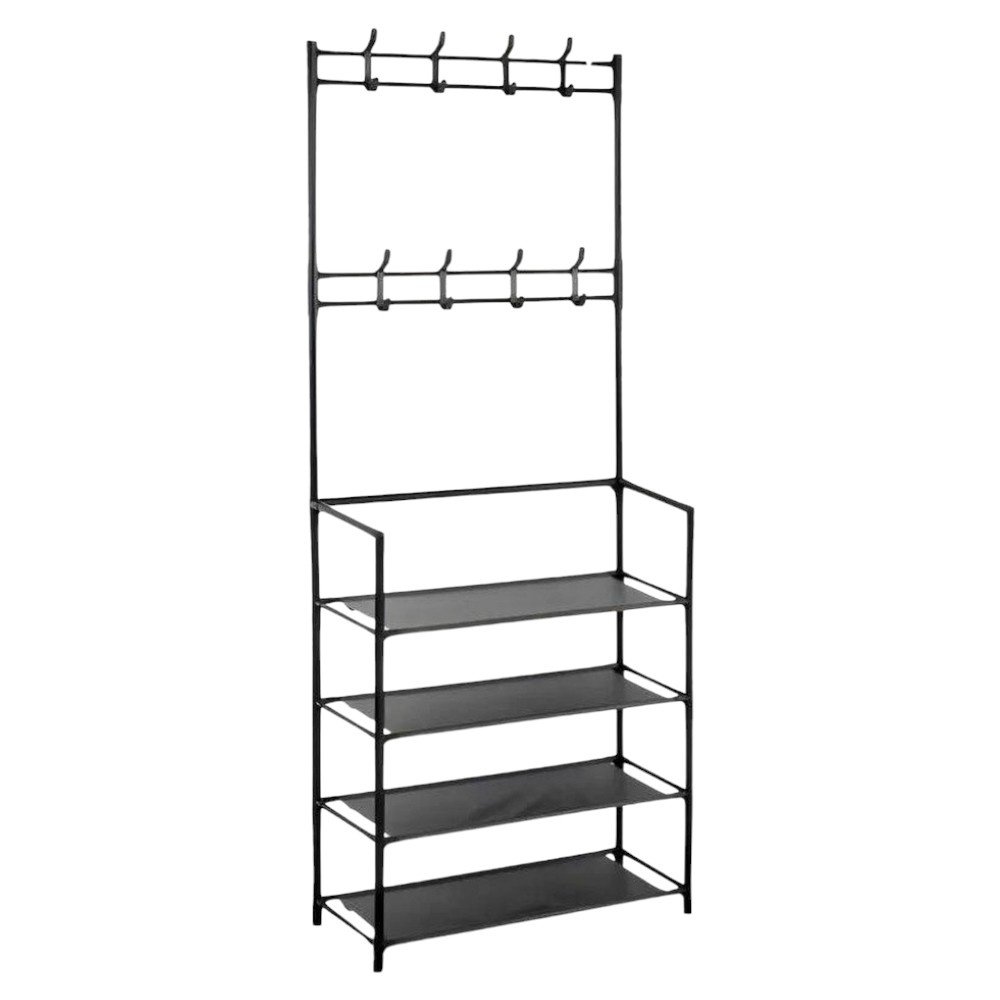Sapateira com Cabideiro Vanmax 4 Andares 60 x 28 x 150 cm (MP)